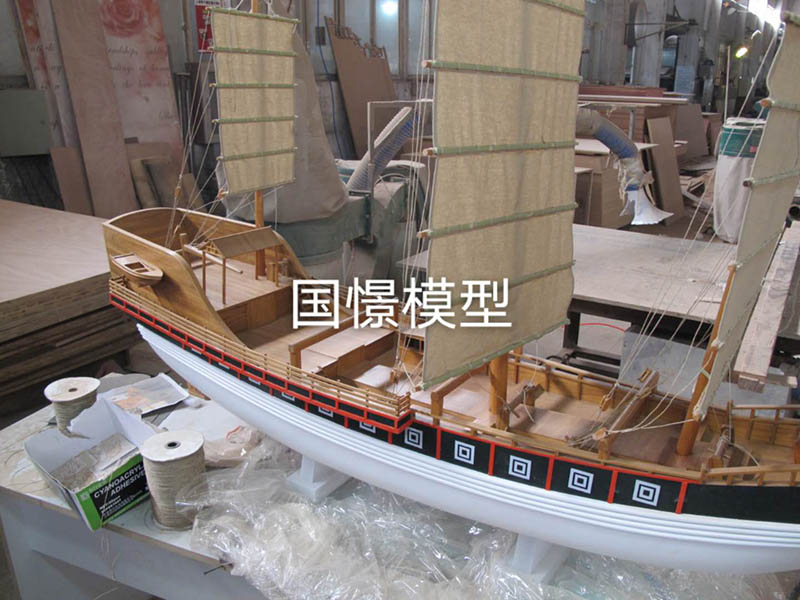 白玉县船舶模型
