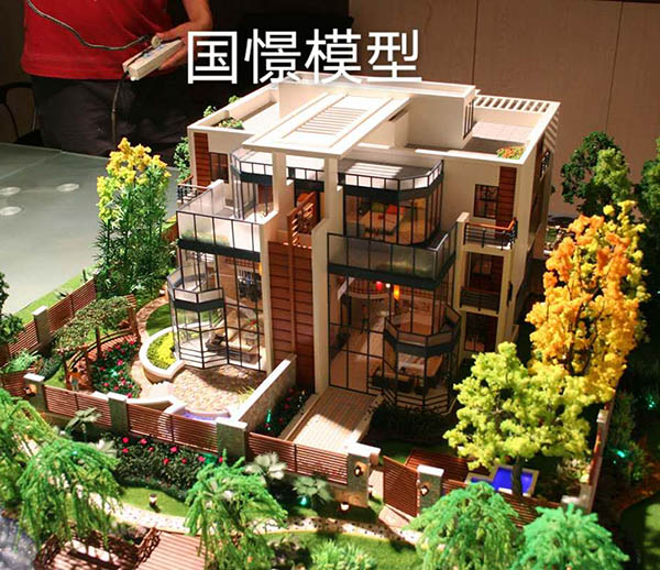 白玉县建筑模型