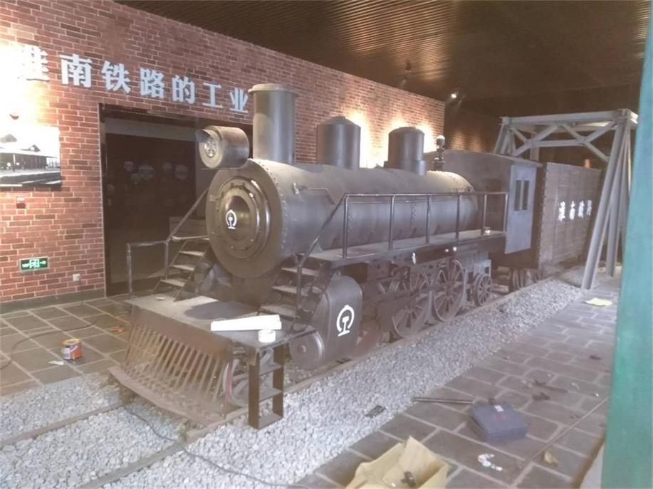 白玉县蒸汽火车模型